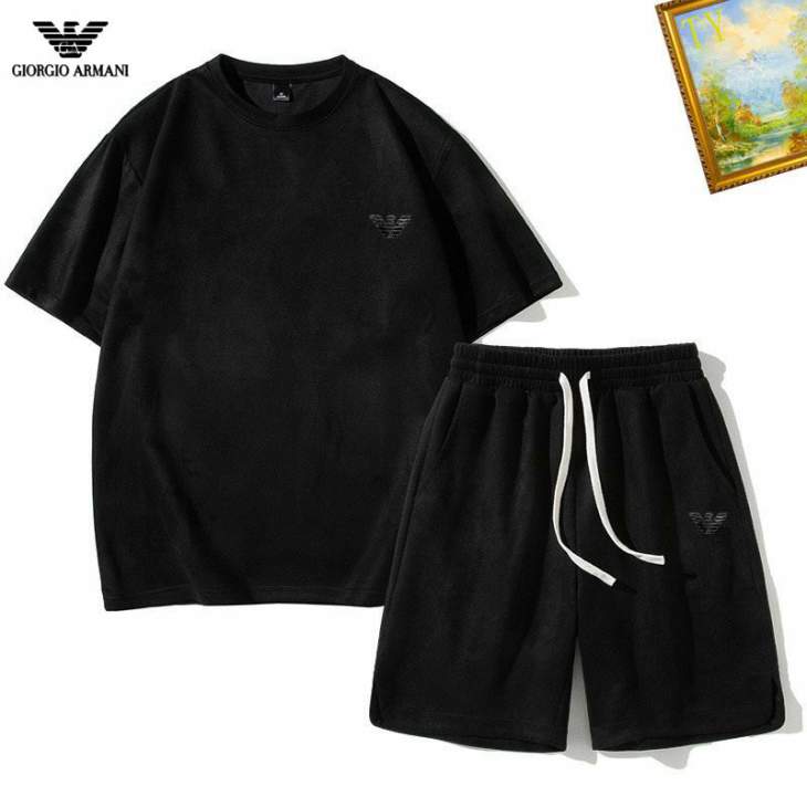Picture of Armani Short Shirt Pant Suits _SKUArmaniM-3XL25tr4619820